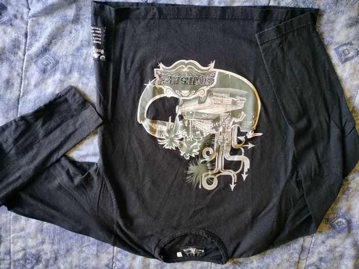 T-shirt manche longue noire