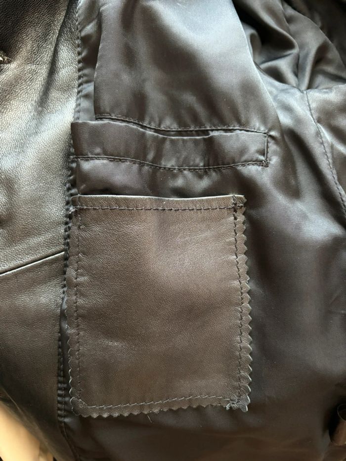 Veste en cuir de la marque Mellencamp - photo numéro 5