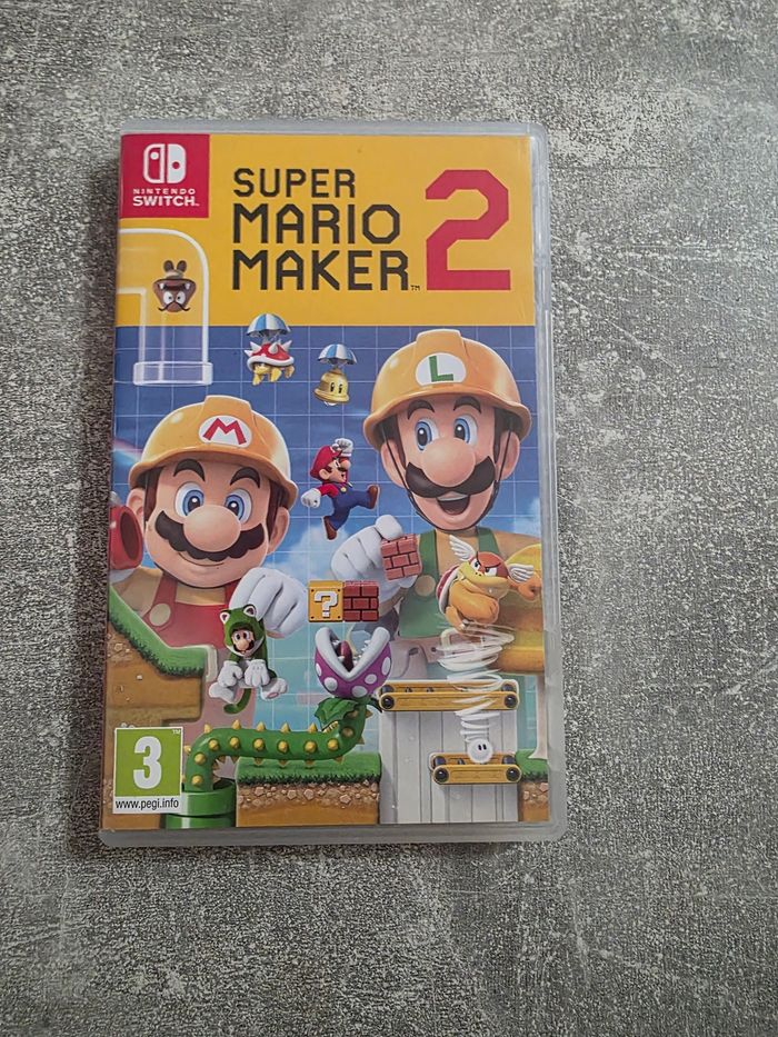 Jeu switch Mario maker 2