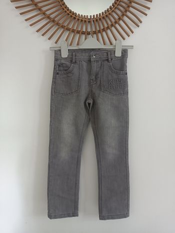Jeans gris Vertbaudet 9ans