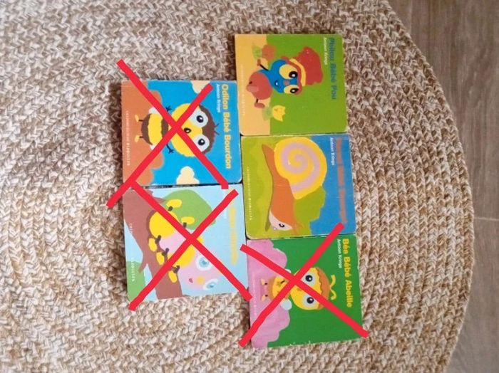 2 livres collection drôles de bébés