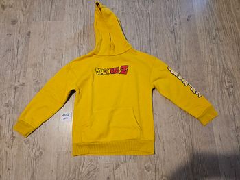 Pull jaune Dragonball Z garçon 10/11 ans