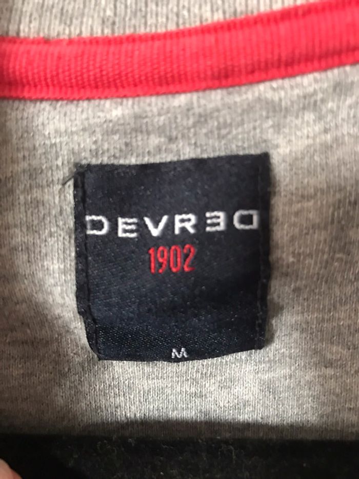 Très belle veste grise devred taille M à pressions - photo numéro 2