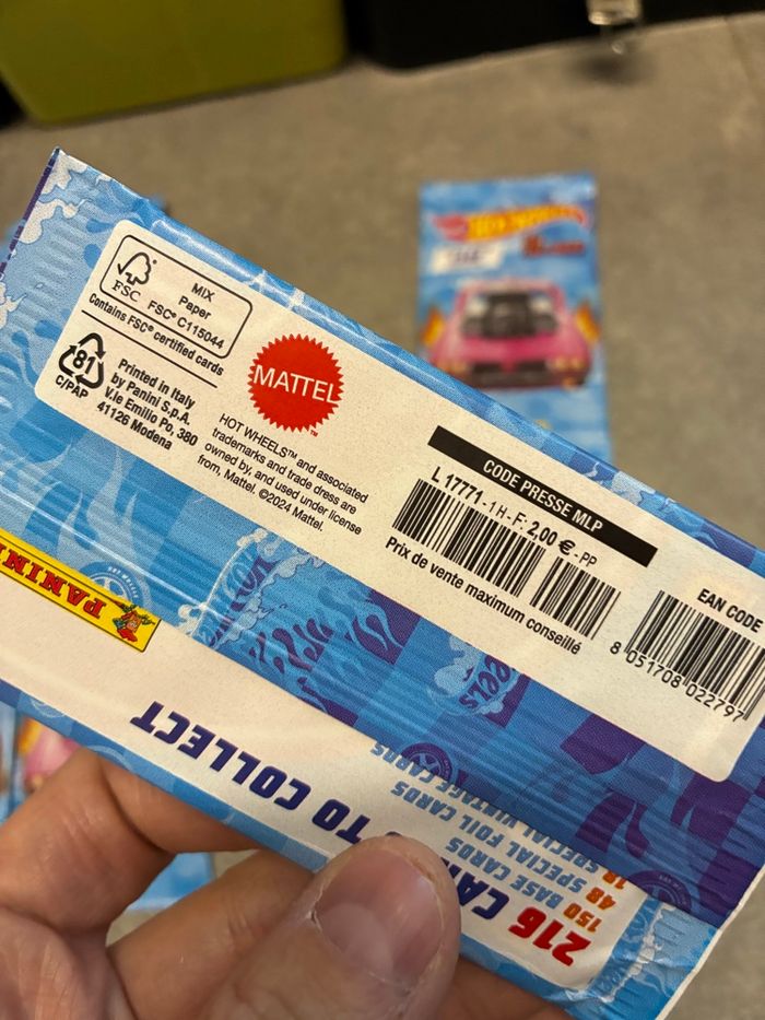 10 boosters cartes à collectionner Hotwheels on the Road - photo numéro 10