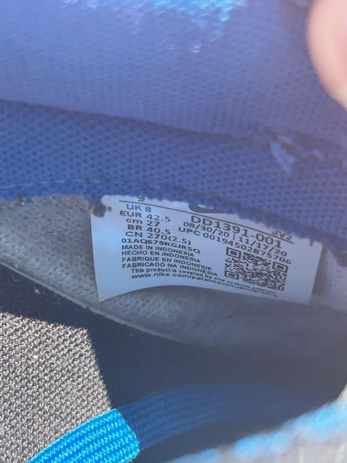 Dunk low Cobalt Bleu - photo numéro 6