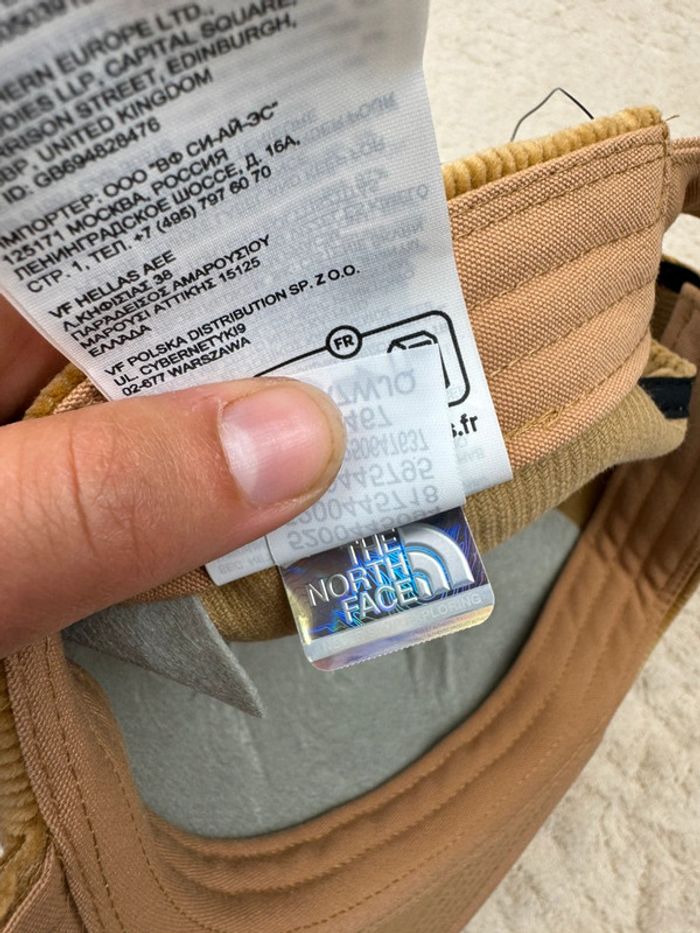 Casquette The North Face Skateur Corduroy Beige Neuve - photo numéro 9
