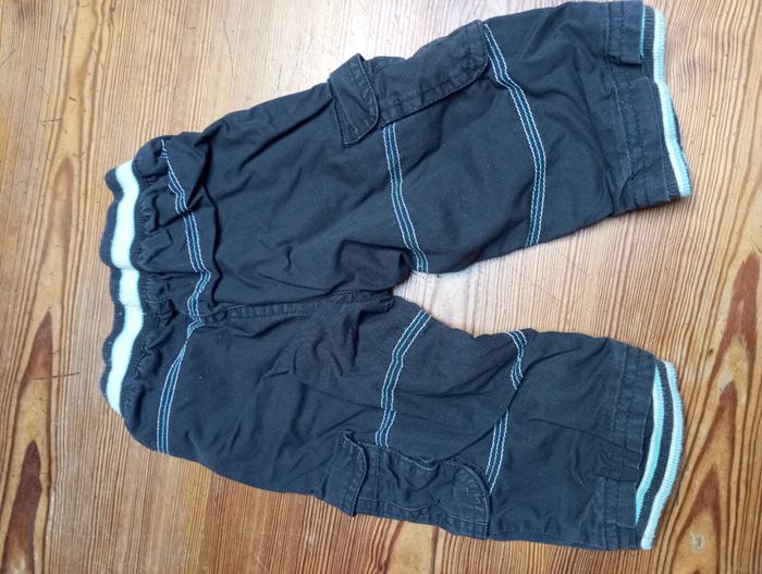 Pantalon doublé, petit kimbaloo, 9 mois - photo numéro 3