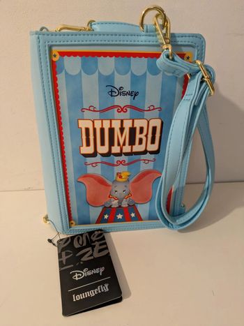 Sac à bandouliere Loungefly dumbo "Livre convertible"