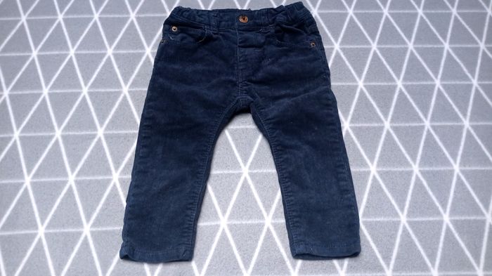 🦁 Lot 4 pantalons en velours, 12 mois - photo numéro 3