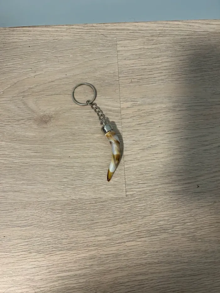 Porte-clés corne décorative (Porte-bonheur) - photo numéro 3