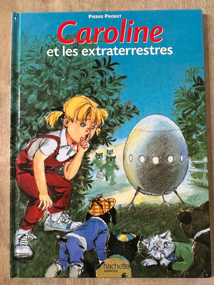 Livre rare difficile à trouver Caroline et les extraterrestres Pierre Probst bd album - photo numéro 2