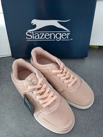 Basket fille Slazenger rose 31