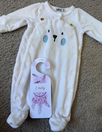 Pyjama 1 mois 