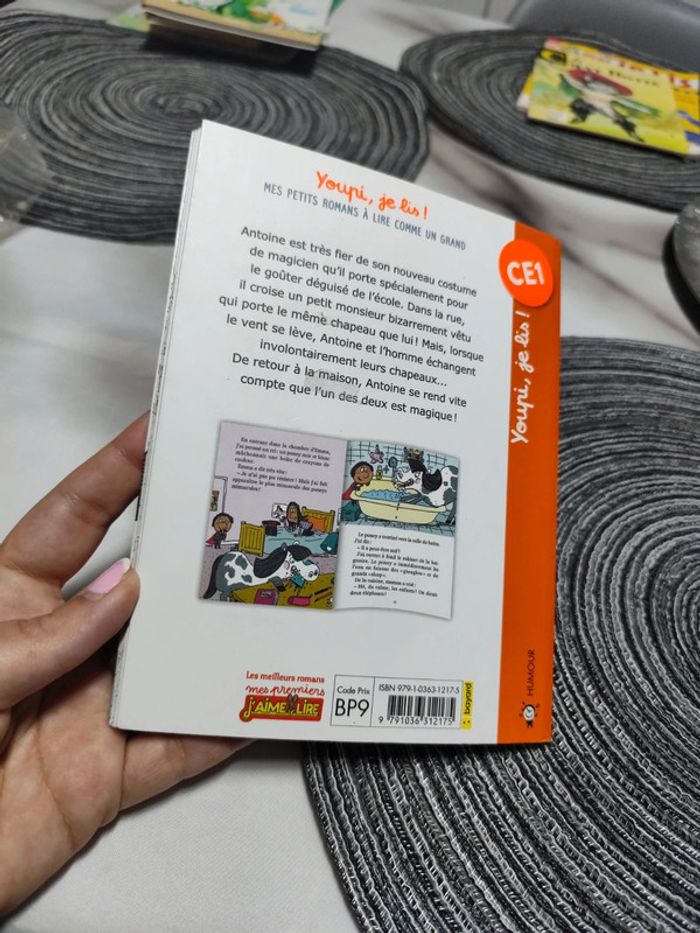 Livre youpi je lis CE1 le chapeau du magicien - photo numéro 3