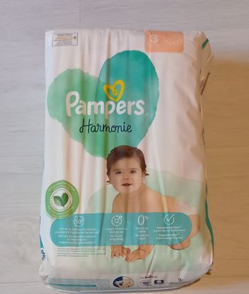 Pampers Harmonie Taille 3 - 42 couches