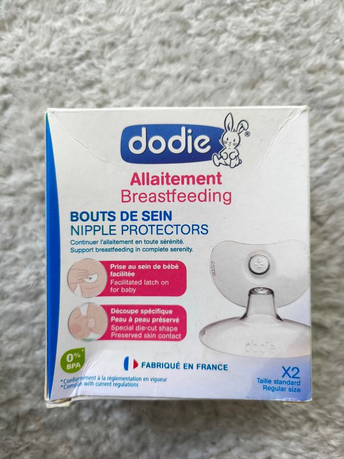 100 coussinets d'allaitement + 2 bouts de sein DODIE - Neuf - photo numéro 2