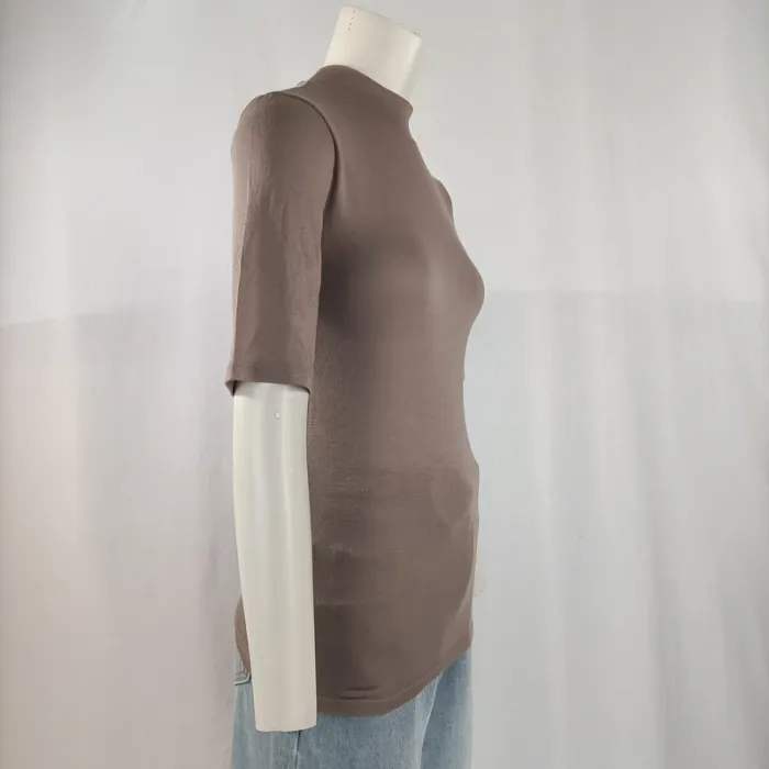 Tshirt beige - Zara - S - LE - photo numéro 2