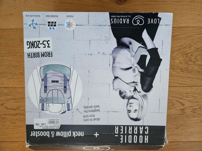 Porte bébé love radius - photo numéro 5