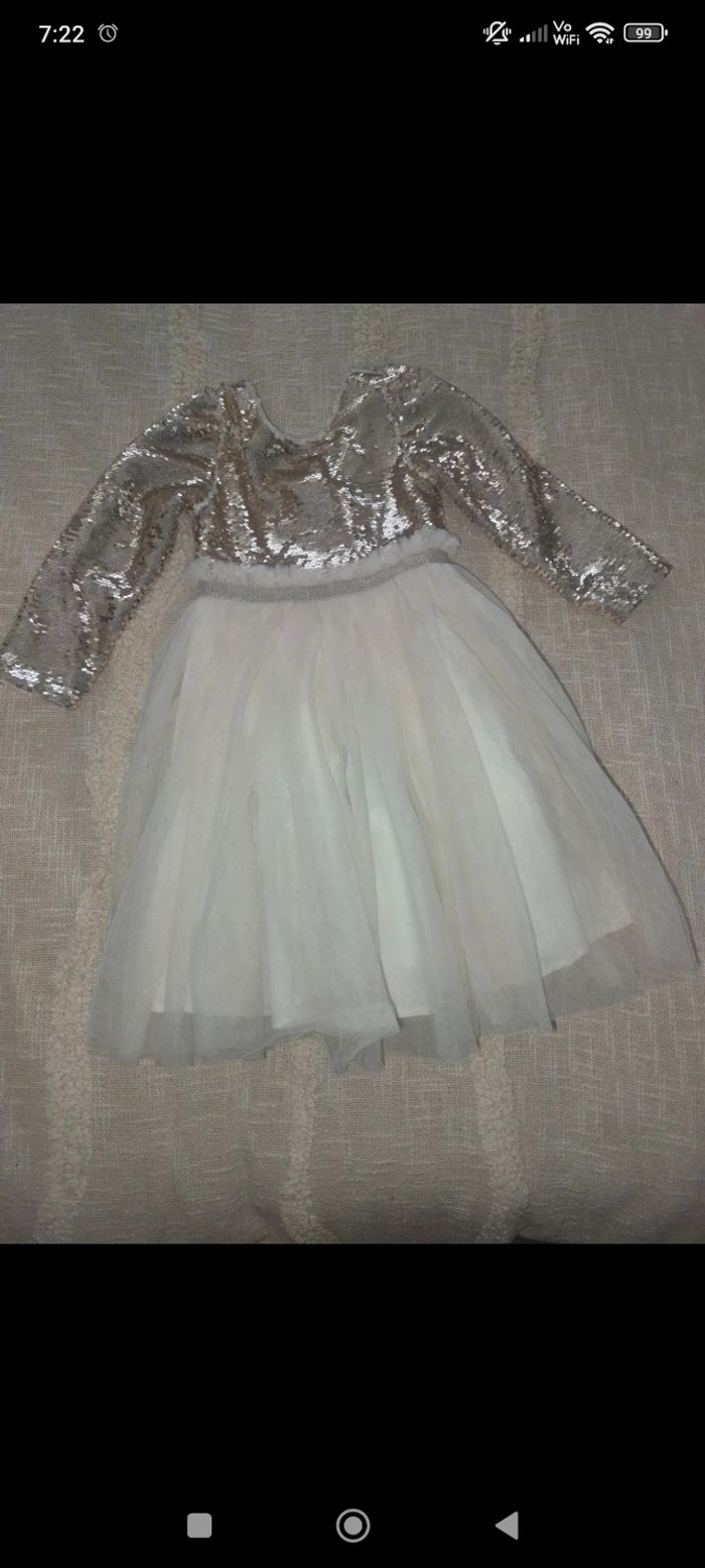 Robe créateur Tao 5 ans robe de fête