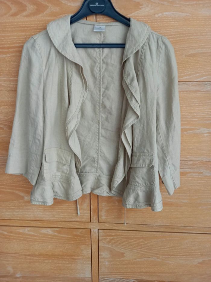 Ensemble en lin femme 40 - Comme neuf - photo numéro 5