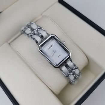 Montre chnl gris blanc