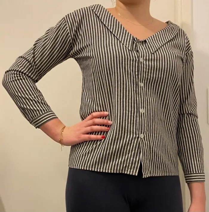 Chemise à rayures