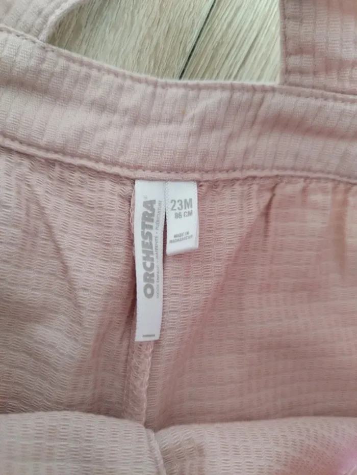 Salopette fille rose - photo numéro 11