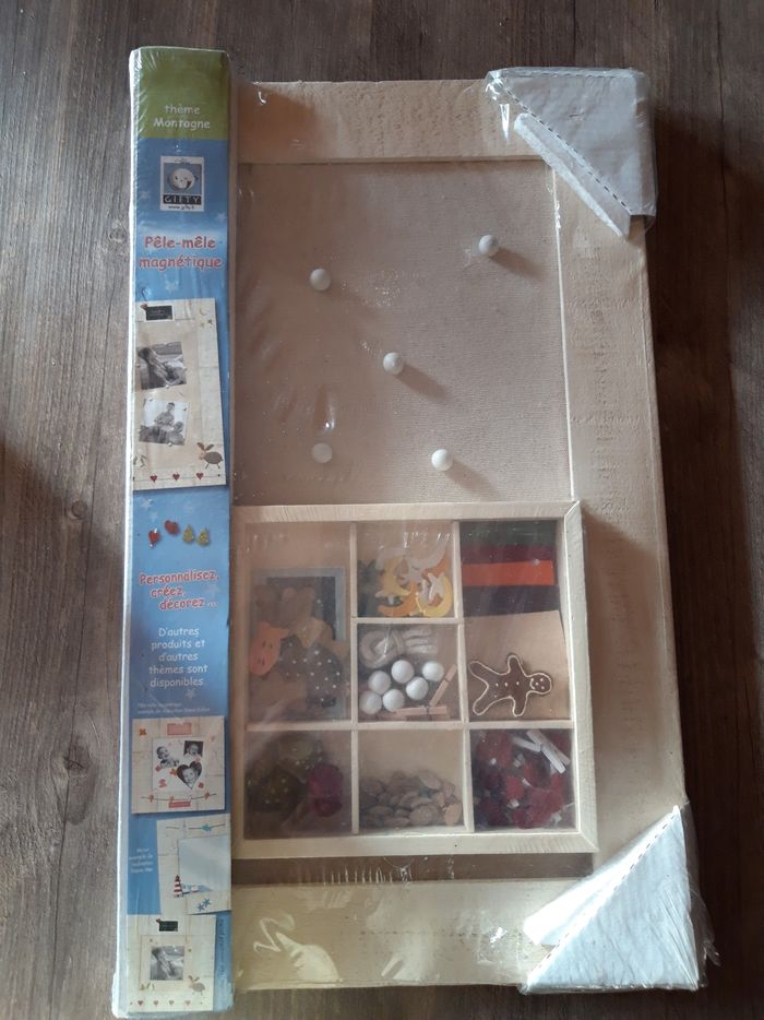 Pele mêle magnétique thème montagne