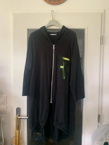 Veste longue grande taille