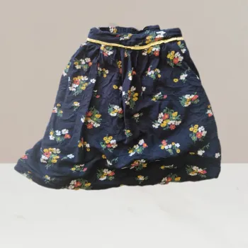 Magnifique short floral bleu marine - FPC - Taille 12 ans