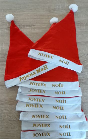 Bonnets de Noël personnalisés