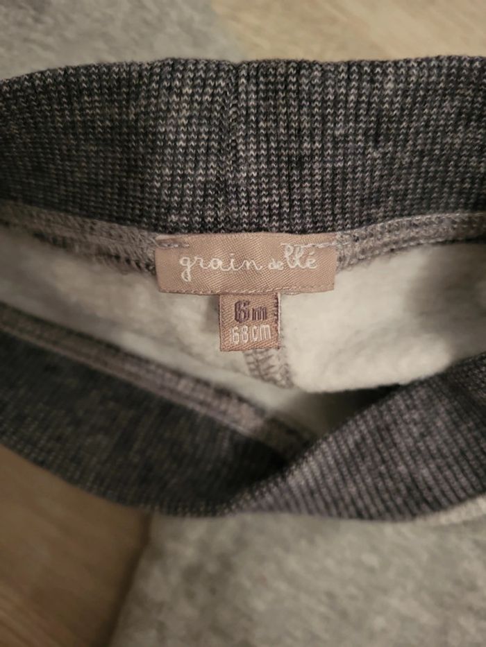 Pantalon "Grain de blé" 6mois - photo numéro 3