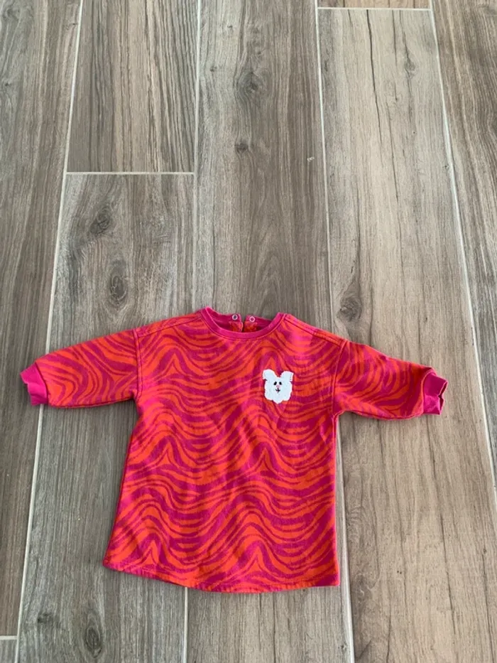 Robe pull oversize kiabi 12 mois