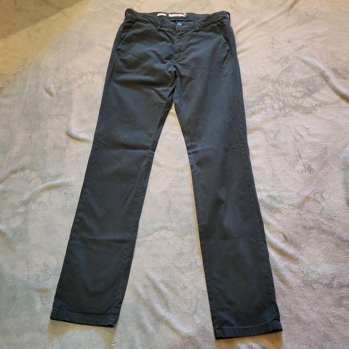 Chino Stretch vert 👖 Celio Straight - Taille 40 - photo numéro 7