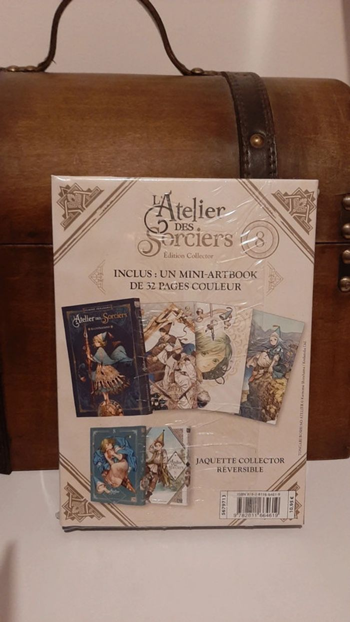 Manga L'atelier des sorciers tome 8 collector - photo numéro 2