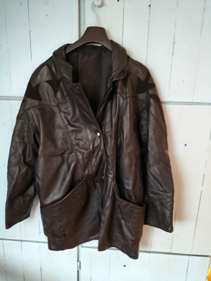 Veste cuir femme taille 44
