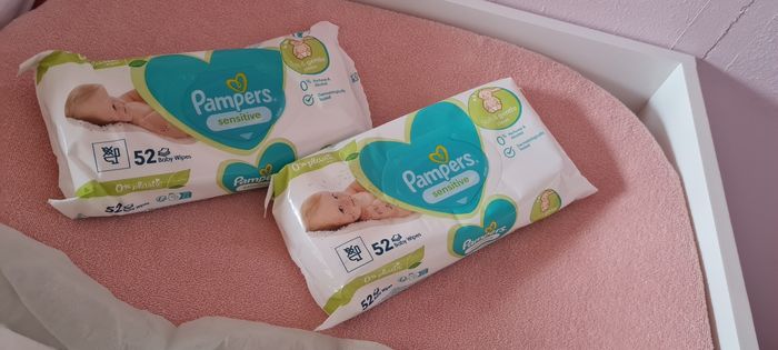 Lot de lingette pampers