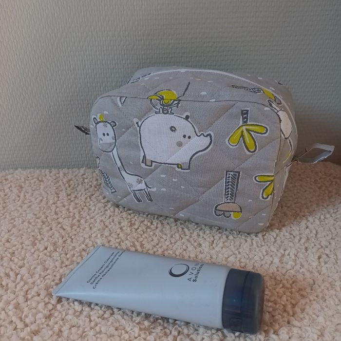 Trousse toilette enfants thème jungle 🦁🦒🐘 - photo numéro 6