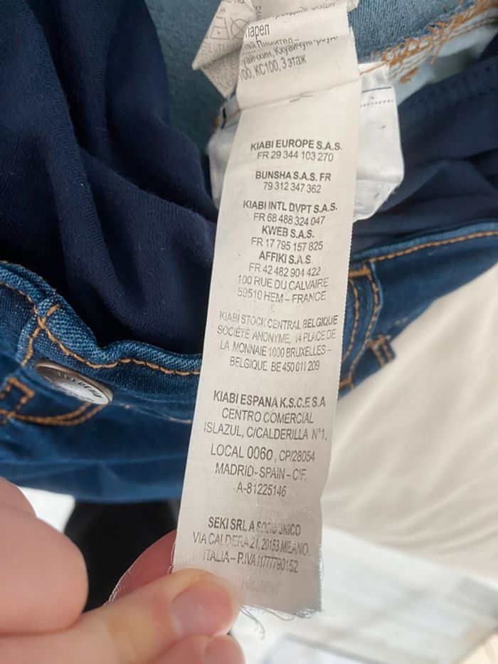 Jeans super skinny Grossesse Kiabi 38 - photo numéro 20