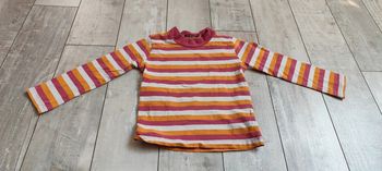 T-shirt rayé Lisa rose T4A