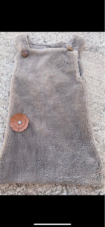 robe beige et marron hiver