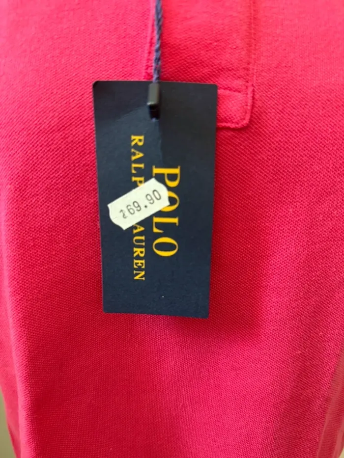 Polo Ralph Lauren rose fuchsia – Neuf avec étiquette – Taille S - photo numéro 3