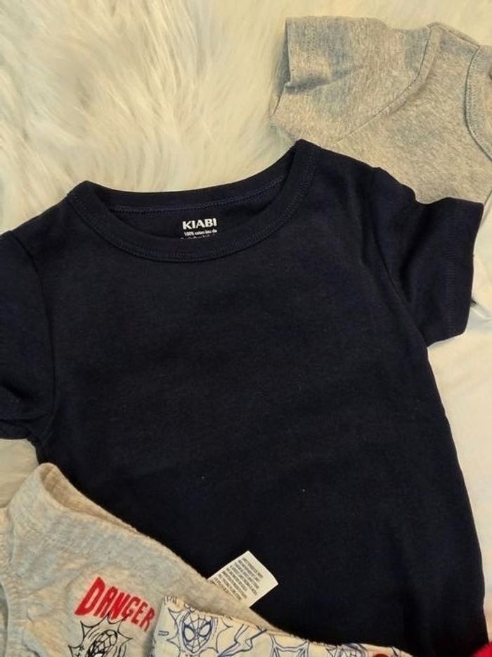 Neufs (non portés) 👍💙🤩😍 lot: maillots de corps et slips 3 ans garçon 💙💙😍 - photo numéro 3