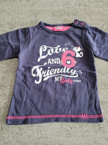 Tee-shirt  - 9 mois -