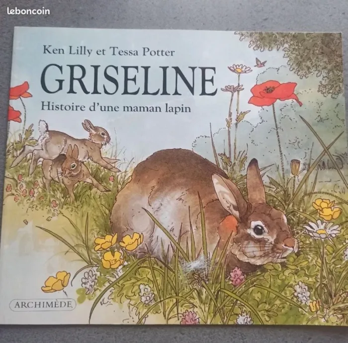 livre Griseline une histoire de maman lapin