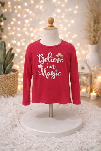 T-shirt enfant “Believe in Magic”  La Halle  6 ans
