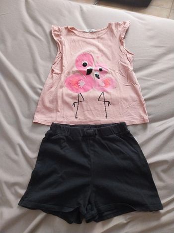 Short et tee-shirt h&m 10 ans