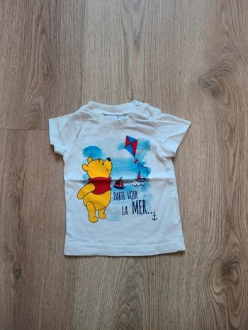 Tee-shirt winnie l'ourson 6 mois