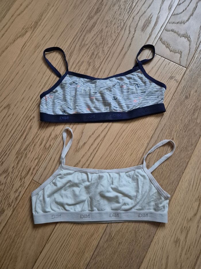 Lot 2 brassières 12 ans Dim - photo numéro 2