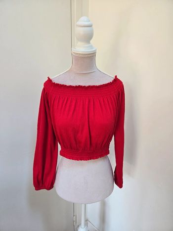 Blouse rouge H&M Taille XS